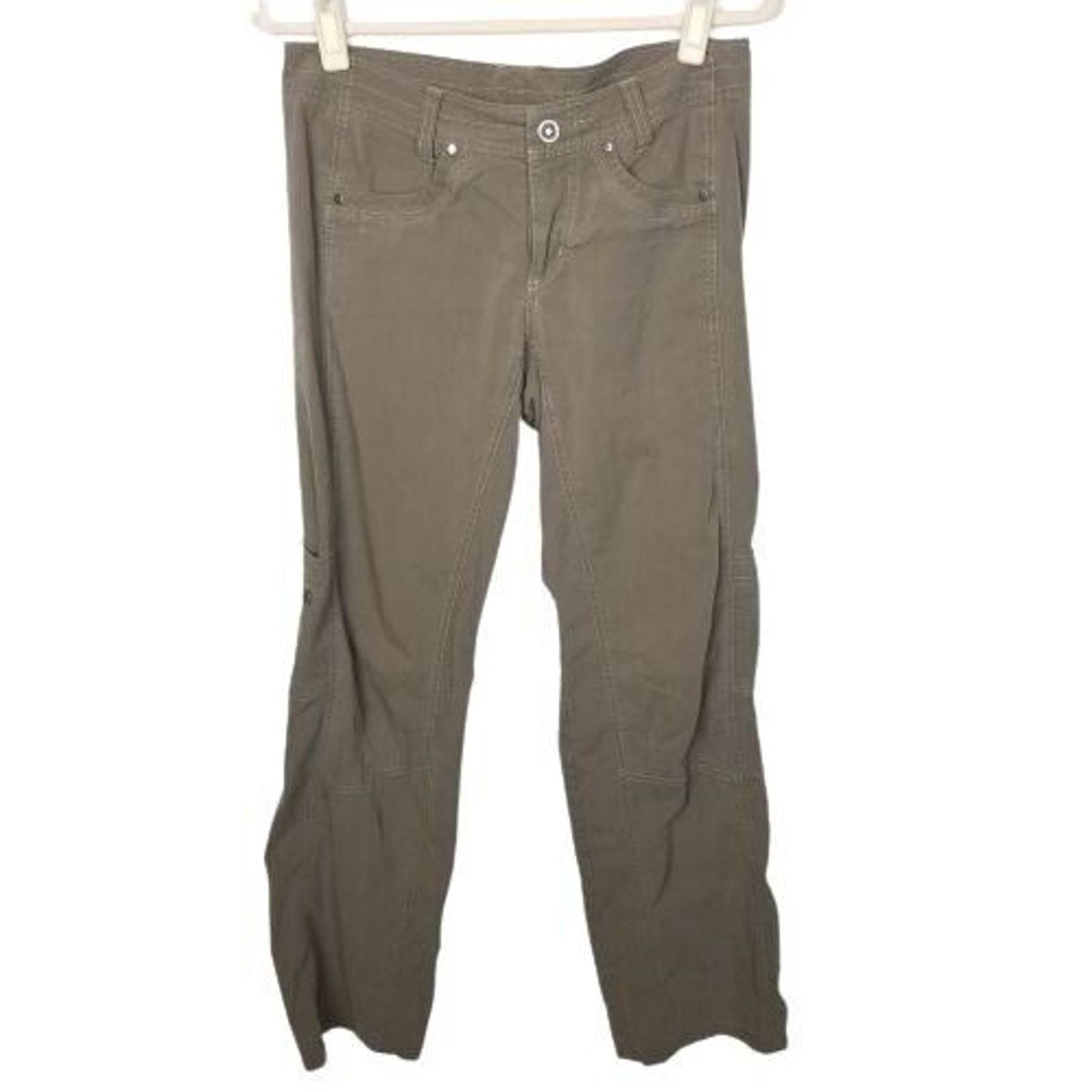 Kuhl Kuhl Womens Nylon Hiking Cargo Pants 6R Gorpcore Granola Size 28" / US 6 / IT 42 - 1 Thumbnail