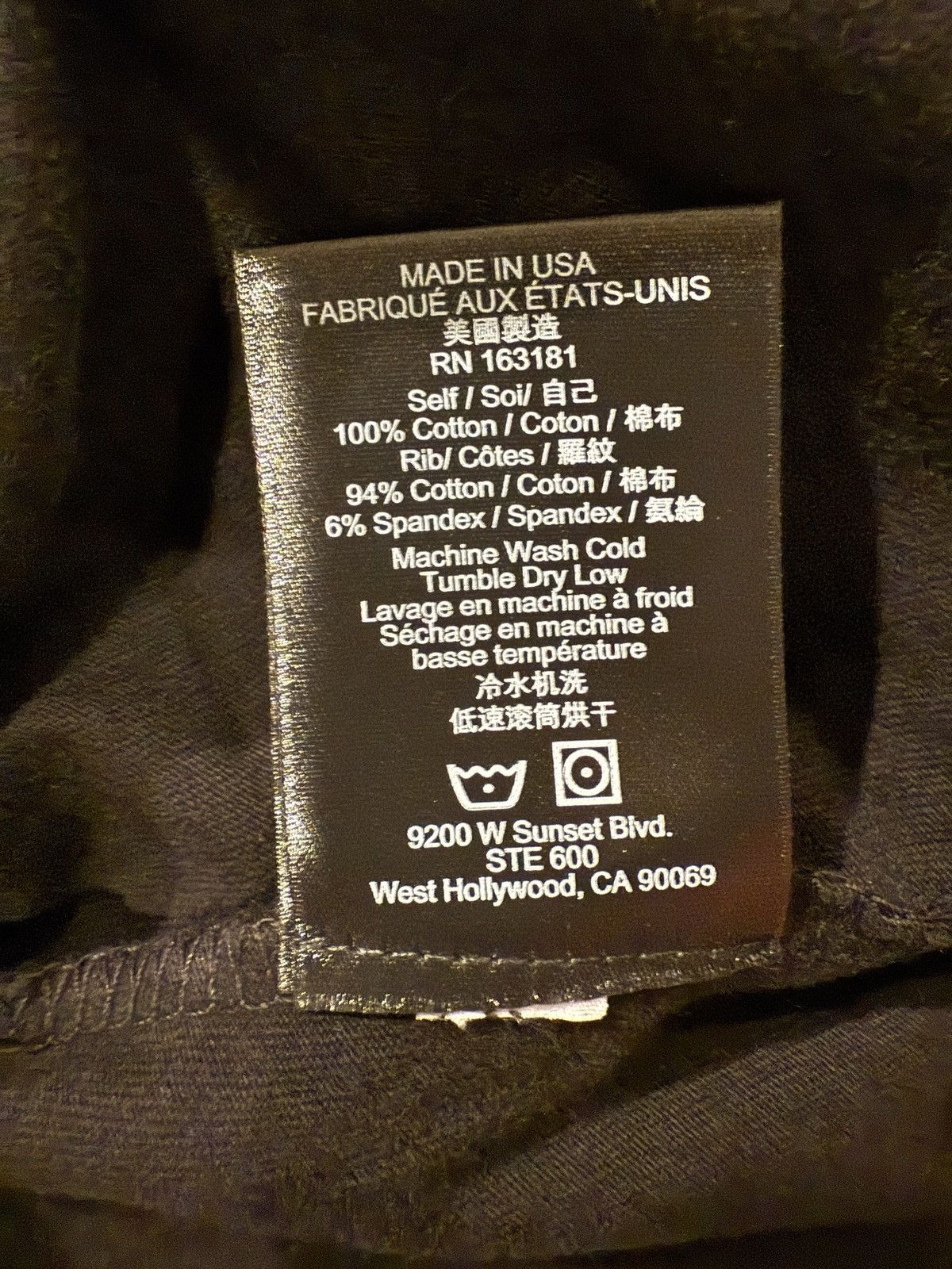 Rhude Rhude’s After Death Graphic Black Long Sleeve Tee Size US XS / EU 42 / 0 - 8 Thumbnail