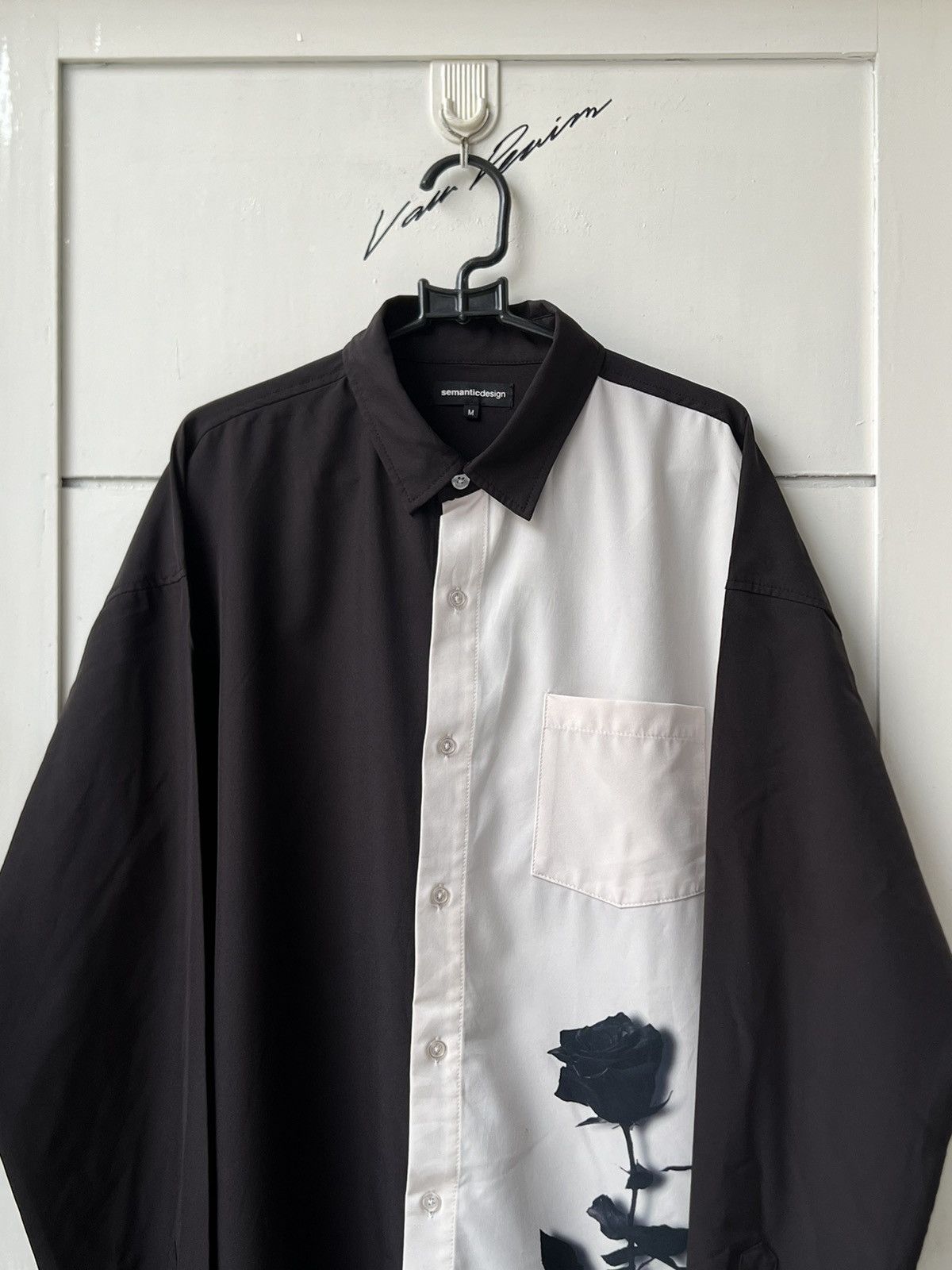semanticdesign SEMANTIC DESIGN Rose Motive Shirt Size US L / EU 52-54 / 3 - 10 Thumbnail