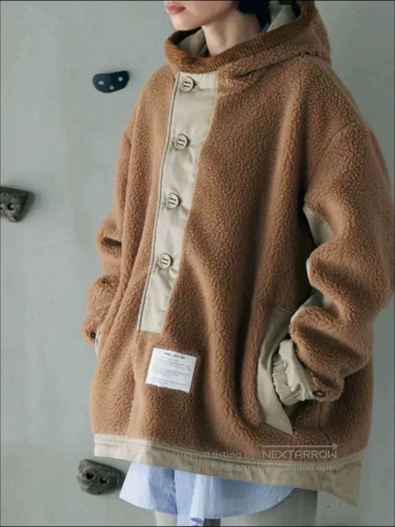CMF Outdoor Garment Comfy Outdoor Plush Hooded Jacket. Size L / US 10 / IT 46 - 1 Thumbnail