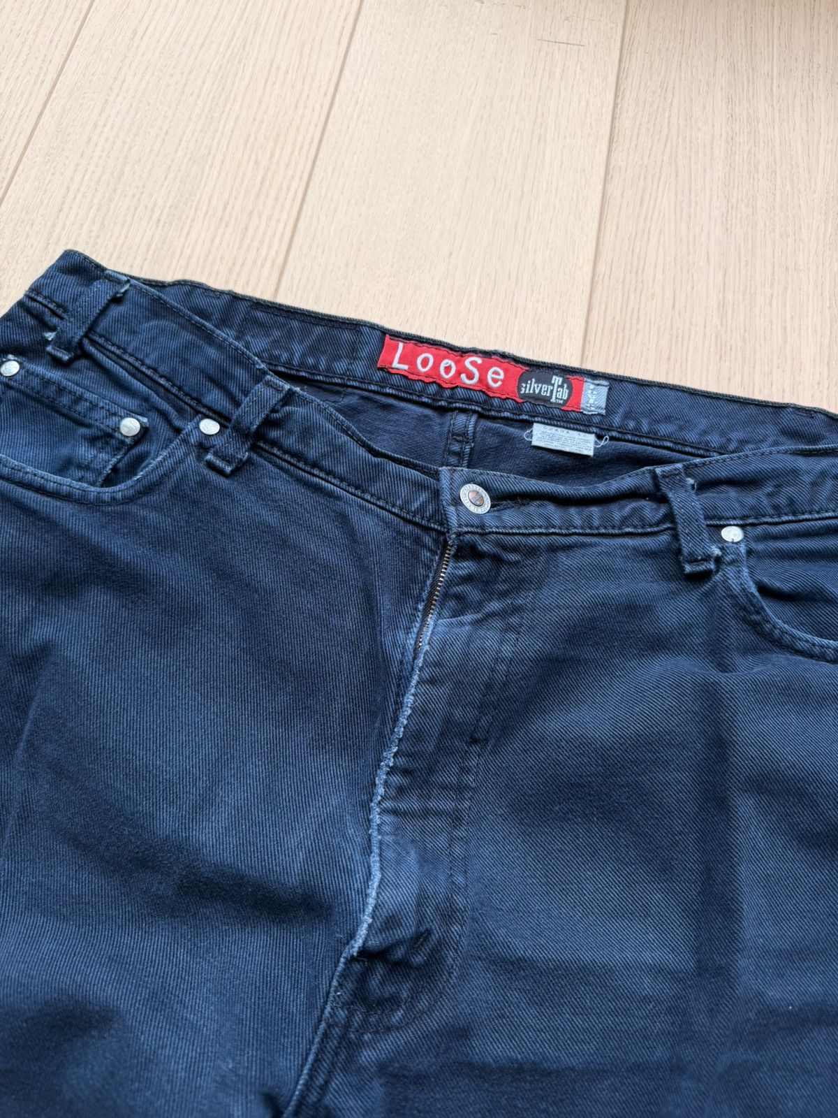 Levi's Vintage Levis Silvertab Loose Denim Blue (38x32) Size US 36 / EU 52 - 5 Thumbnail