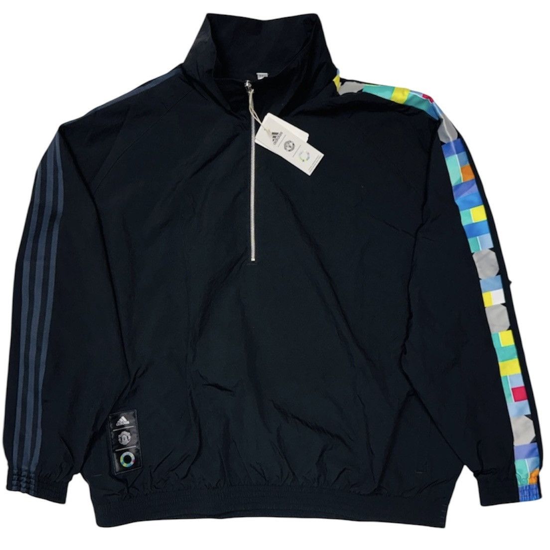 Adidas Peter SAVILLE x ADIDAS x Manchester United Half Zip Jacket Size US XL / EU 56 / 4 - 1 Thumbnail
