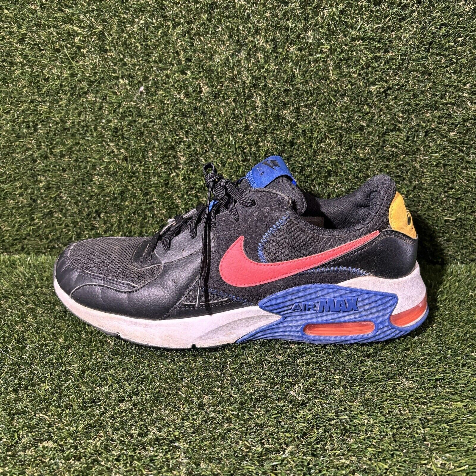 Nike Size 10.5 - Nike Air Max Excee Black Royal Crimson Size US 10.5 / EU 43-44 - 1 Thumbnail