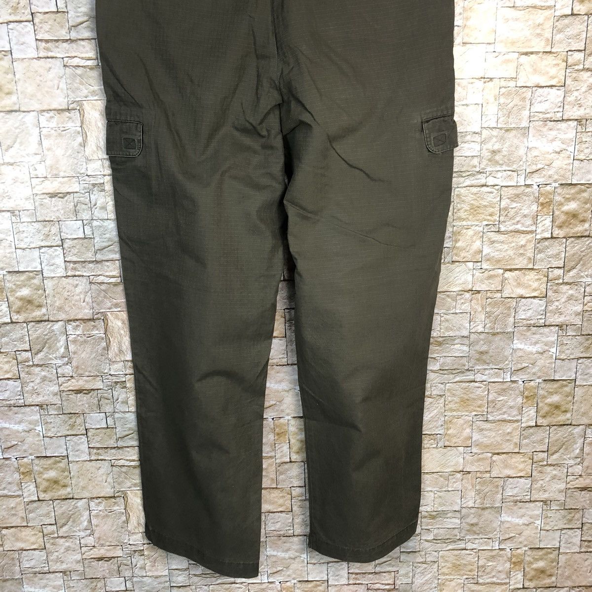 L.L. Bean L.L.Bean Dark Green Cargo Multipocket Pants #A313 Size 30" / US 8 / IT 44 - 17 Thumbnail
