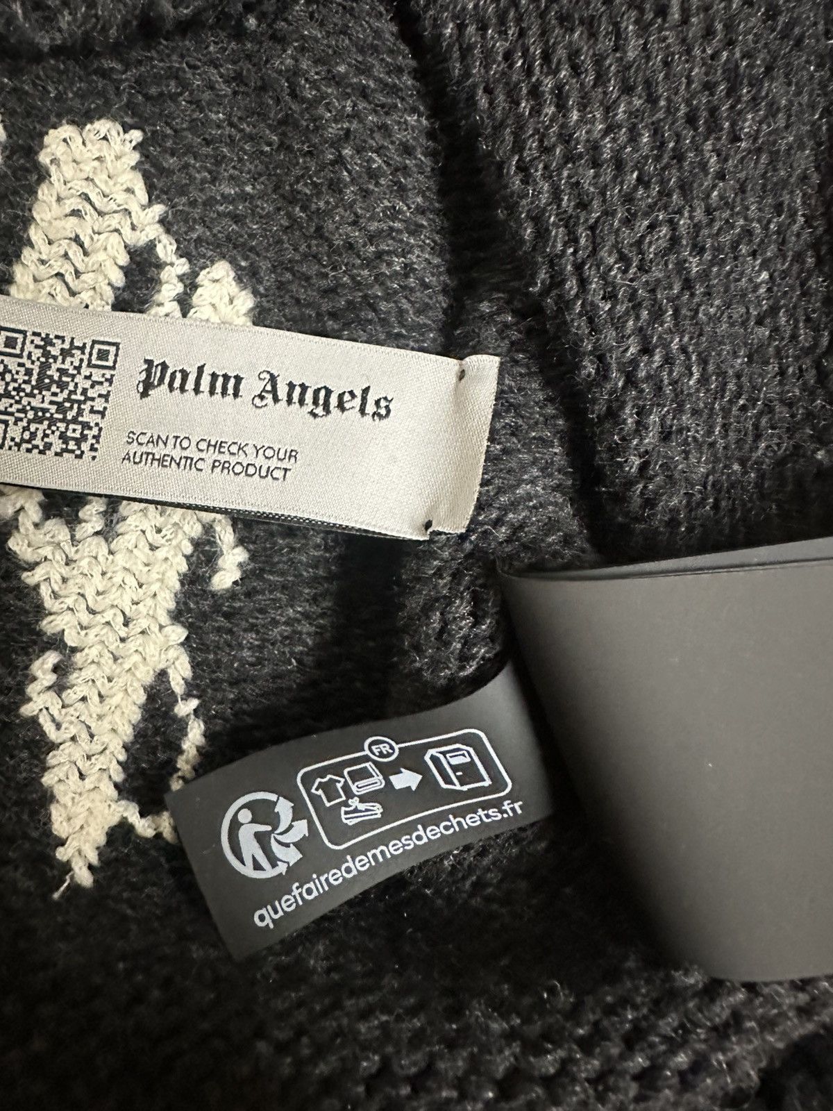 Palm Angels Palm Angels Curved Logo Sweater Size US S / EU 44-46 / 1 - 12 Thumbnail