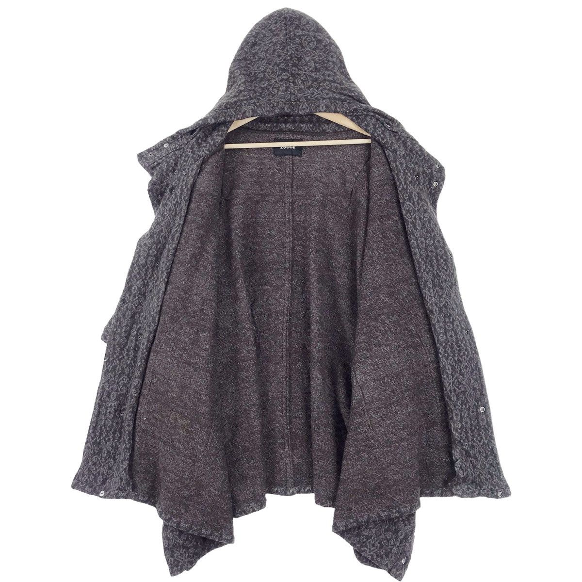 CABANE de ZUCCa × Zucca Zucca Wool Poncho Size M / US 6-8 / IT 42-44 - 4 Thumbnail