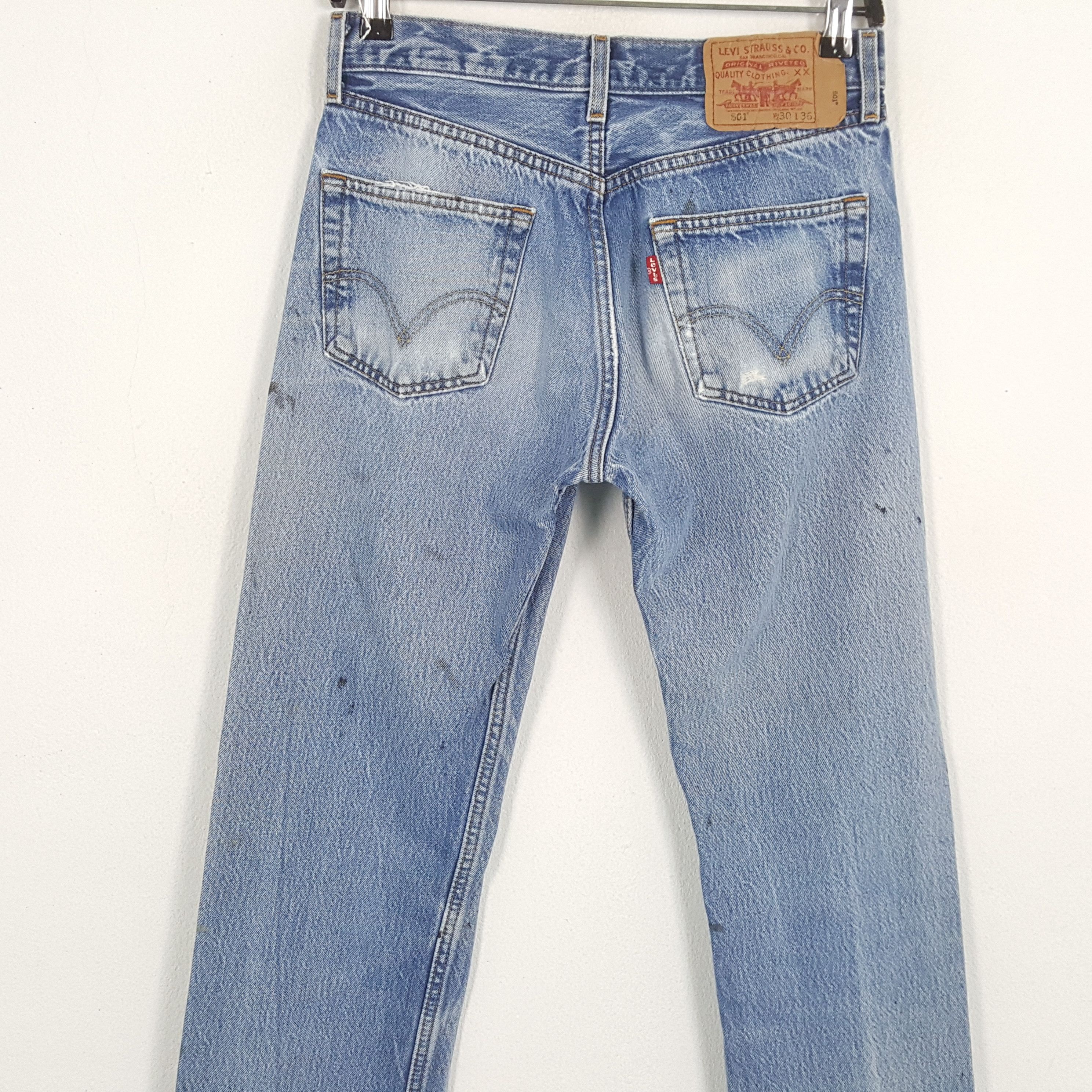 Levi's × Vintage LEVI'S Streetwear Style Distressed Jeans Size US 28 / EU 44 - 5 Thumbnail