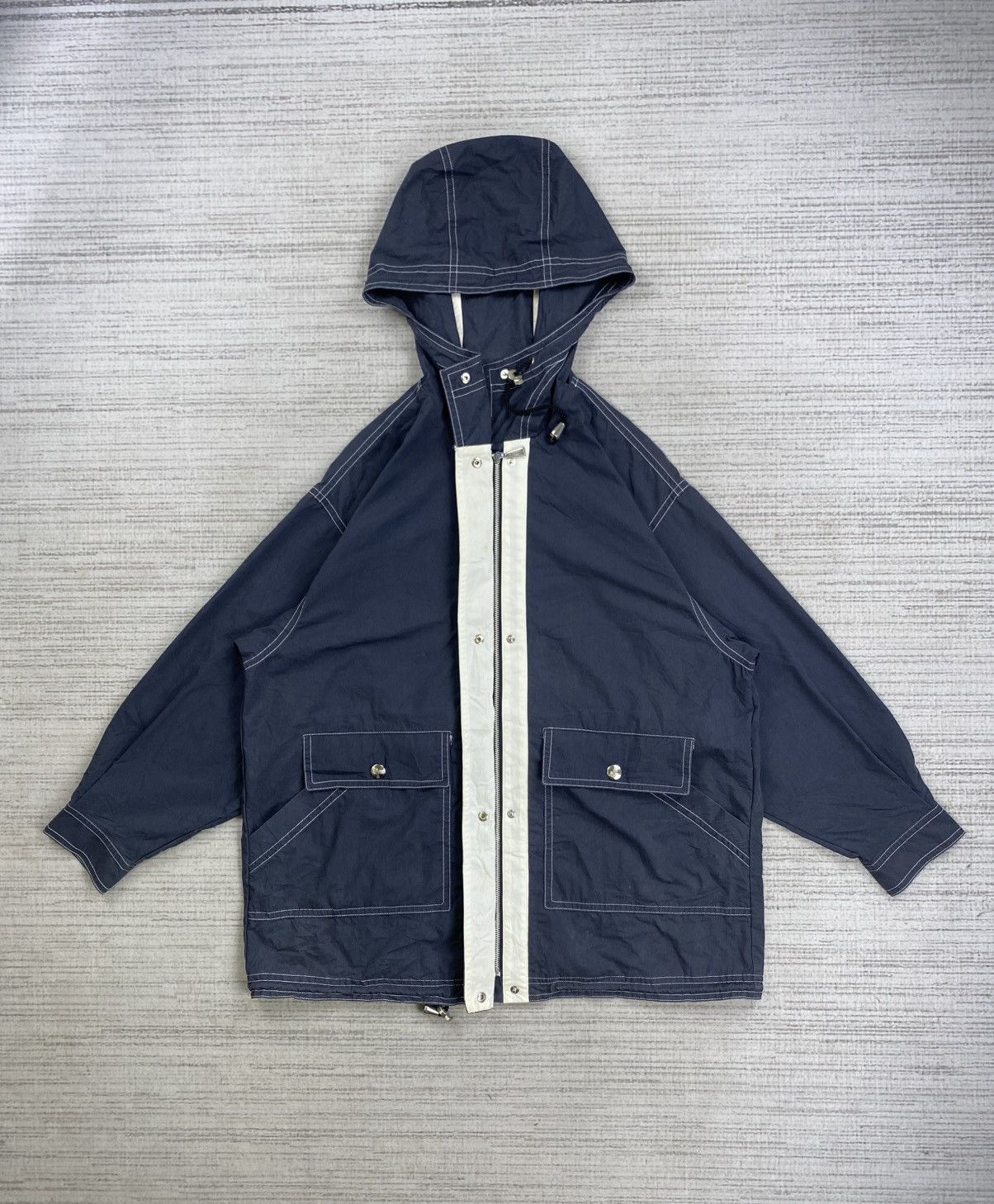 DAKS Vintage 90s DAKS Squadron Hoodie Zipper Jacket Size US XL / EU 56 / 4 - 5 Thumbnail