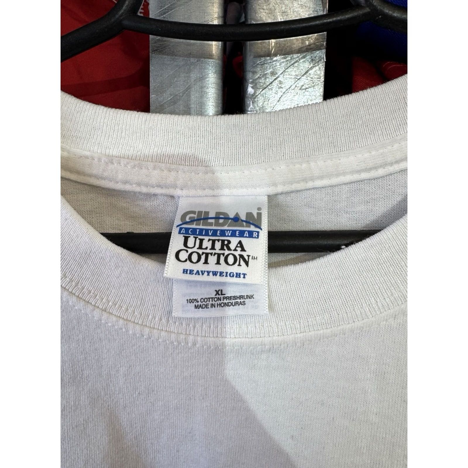 Gildan VINTAGE Joe Jackson Band Shirt XL White Mens T-shirt 25 Years bloody hell! Sizes XL Shirt Men White 25 Years Decade 1980s 1990s Concert Merch Size US XL / EU 56 / 4 - 7 Thumbnail