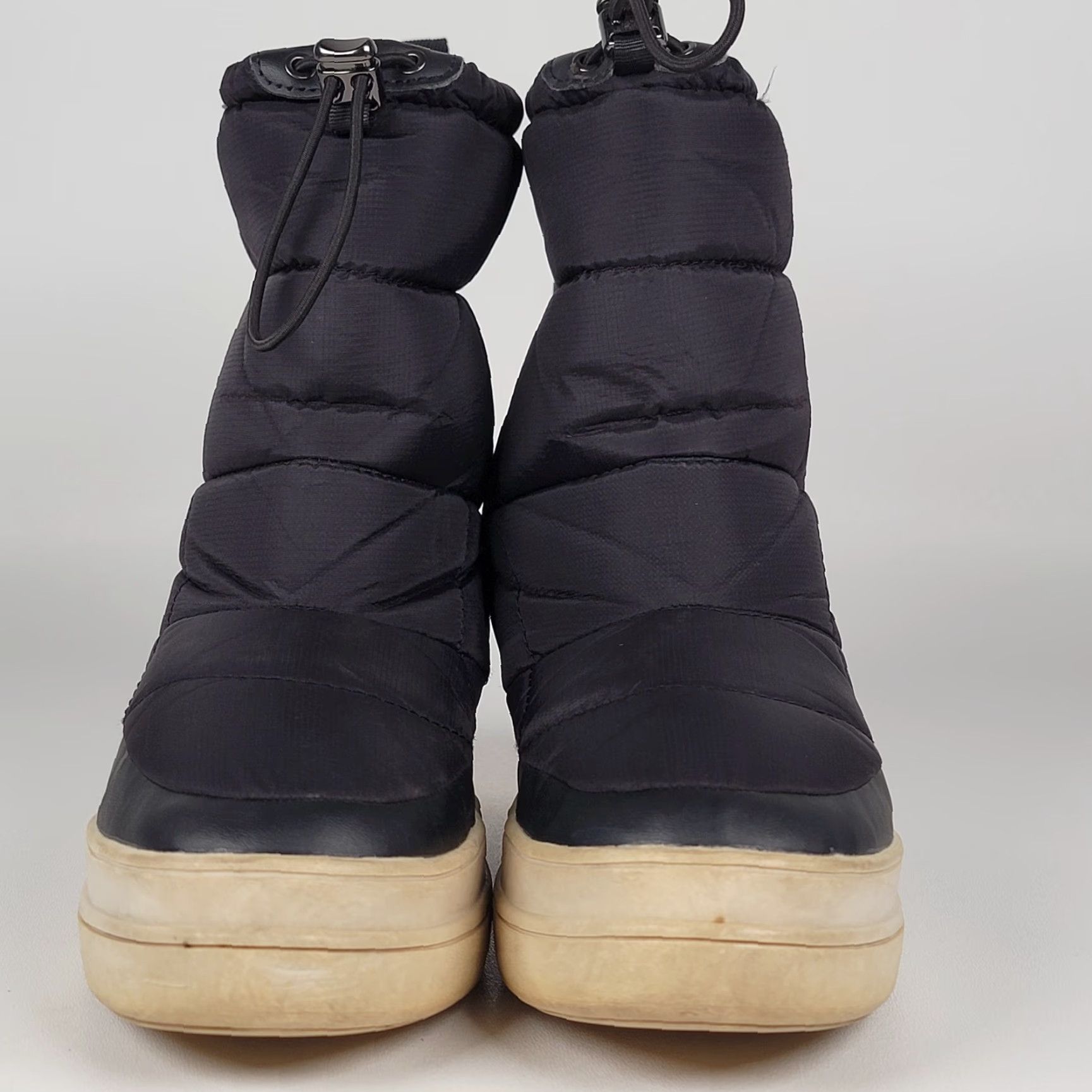 Weatherproof VINTAGE Weatherproof Noah Black Quilted Puffer Platform Boot Womens Size US 8 / IT 38 - 2 Thumbnail