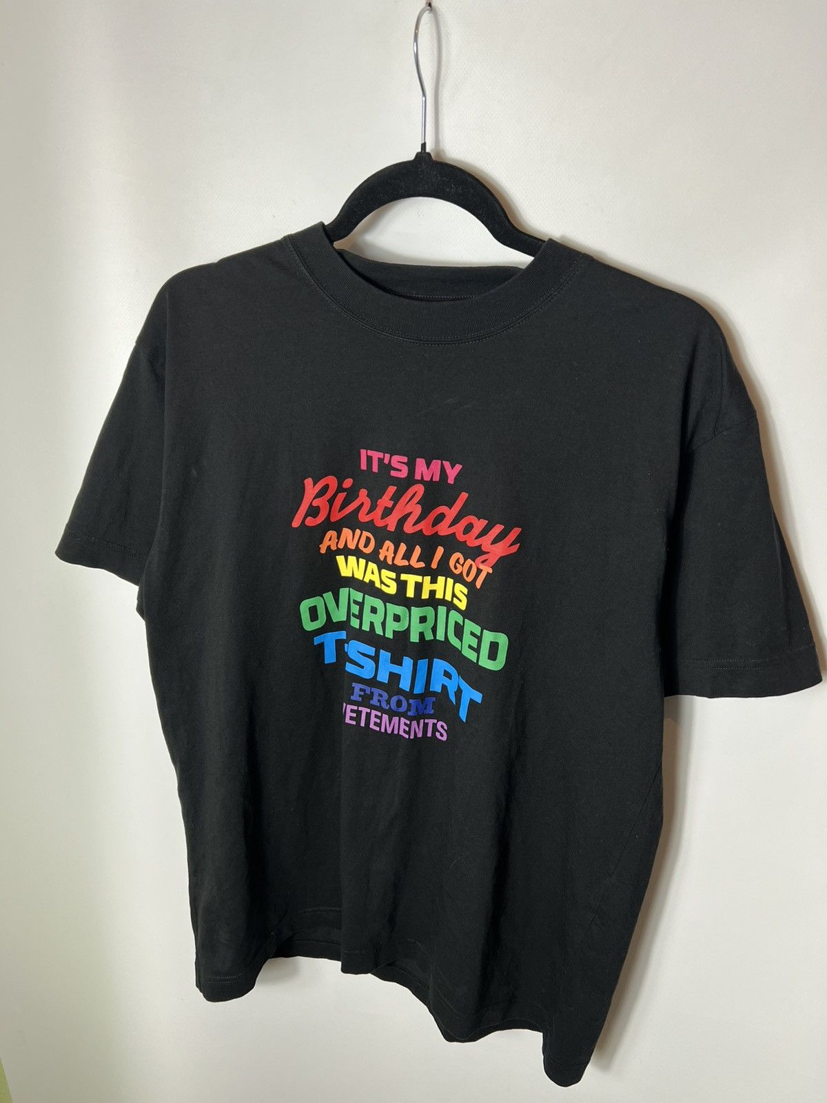 Vetements Y2k sk8 Vetements It’s My Birthday T-shirt Size S Size US S / EU 44-46 / 1 - 2 Thumbnail