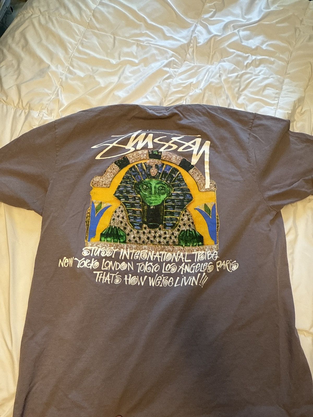 Stussy Stussy Sphinx T Shirt Size US L / EU 52-54 / 3 - 1 Thumbnail