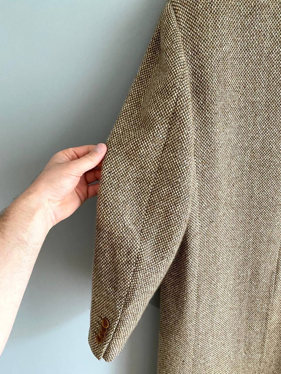 Kiton KITON Napoli 100%Cashmere Men's Brown Overcoat, Size 54 / 8R Size US L / EU 52-54 / 3 - 16 Thumbnail