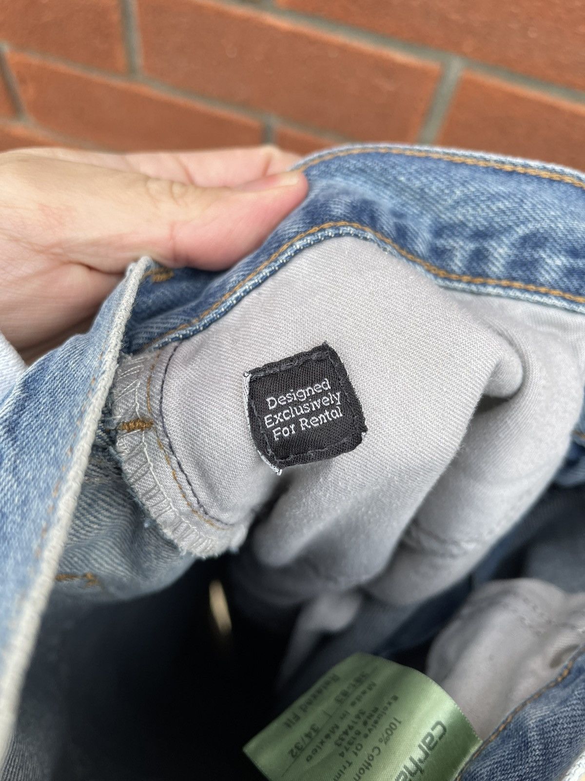 Carhartt × Vintage Vintage Faded Blue Denim Size US 34 / EU 50 - 12 Thumbnail