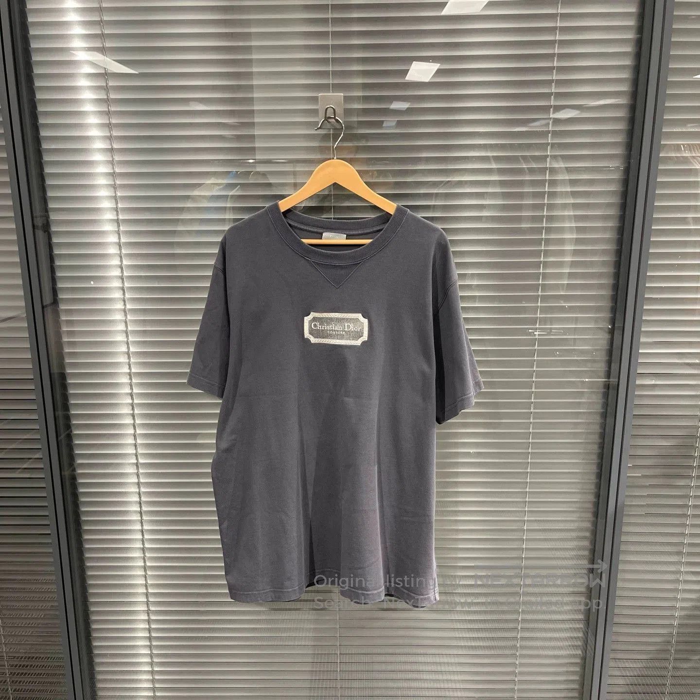 Dior Black Short-Sleeve Crewneck Shirt. Size US XXL / EU 58 / 5 - 1 Thumbnail
