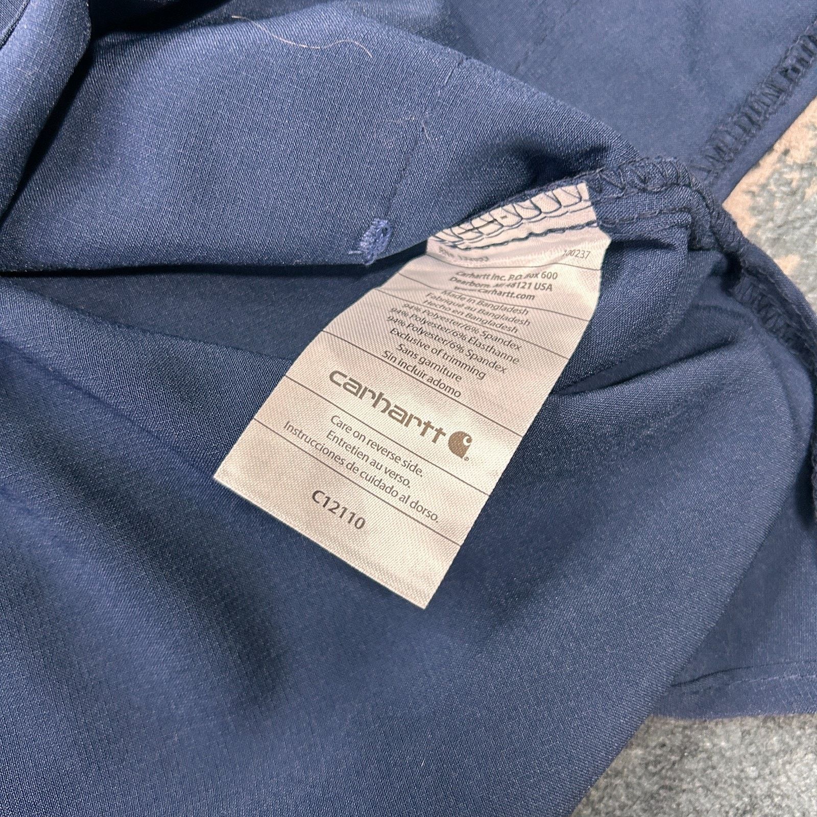Carhartt Carhartt Force Cross-flex Scrub Top sz S Stretch Modern Fit Size US S / EU 44-46 / 1 - 6 Thumbnail