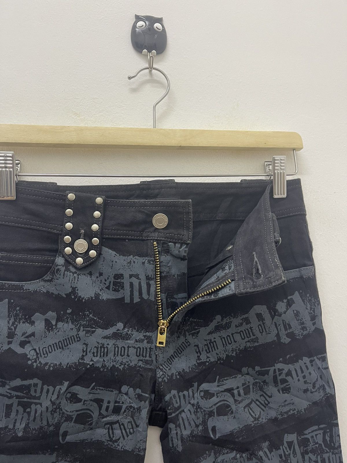 Seditionaries Rare Vintage ALGONQUINS Punk Bondage Flared Size US 27 - 6 Thumbnail