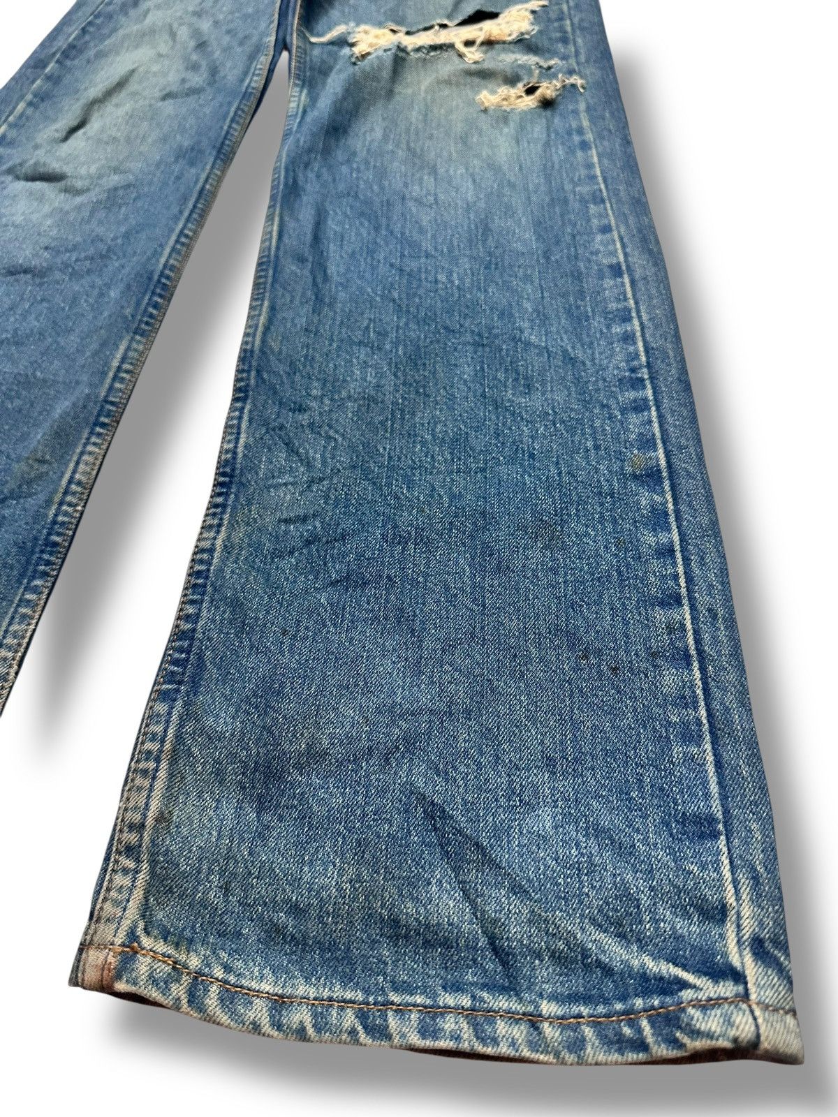 Levi's Levis 512 Straight Cut Distressed With Mudwash & Faded Size US 32 / EU 48 - 13 Thumbnail