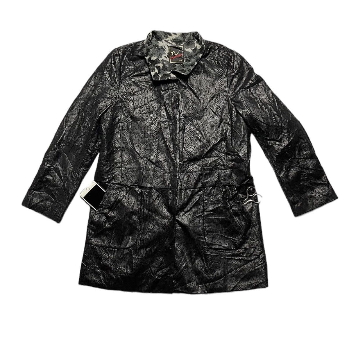 If Six Was Nine 🇯🇵 PETILLANTE SNAKE SKIN BUTTON UP LONG JACKET Size US L / EU 52-54 / 3 - 2 Thumbnail