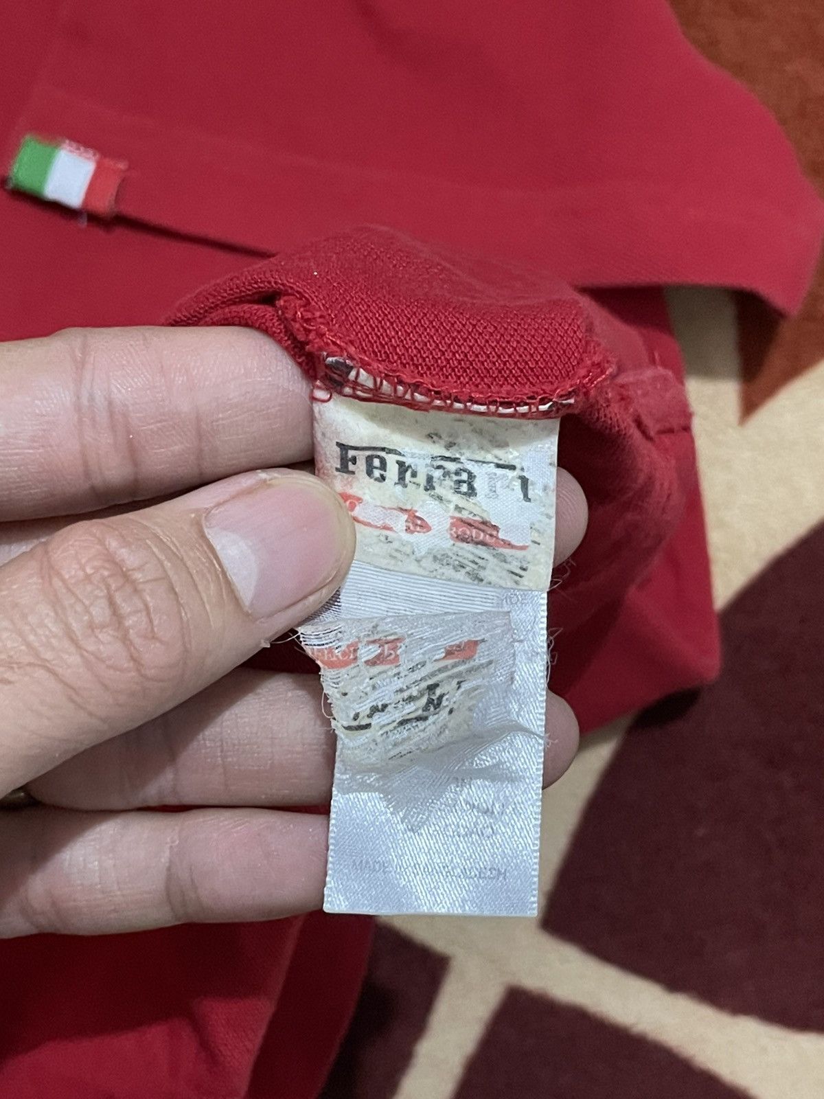Ferrari Poloshirt ferarri official Size US XL / EU 56 / 4 - 4 Thumbnail