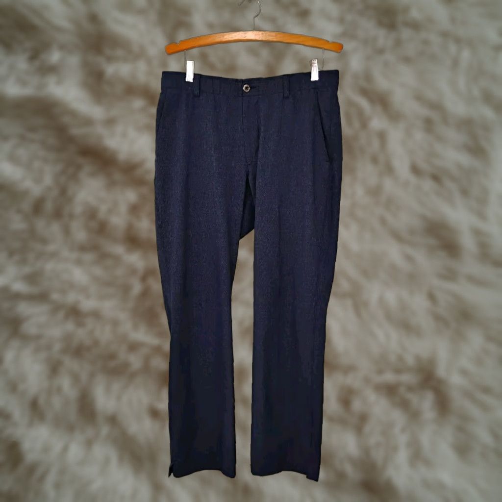 Under Armour Under Armour Golf Pants Men 34 Regular Blue Stretch Performance Pants Golf Mens 34x32 Size US 34 / EU 50 - 1 Thumbnail