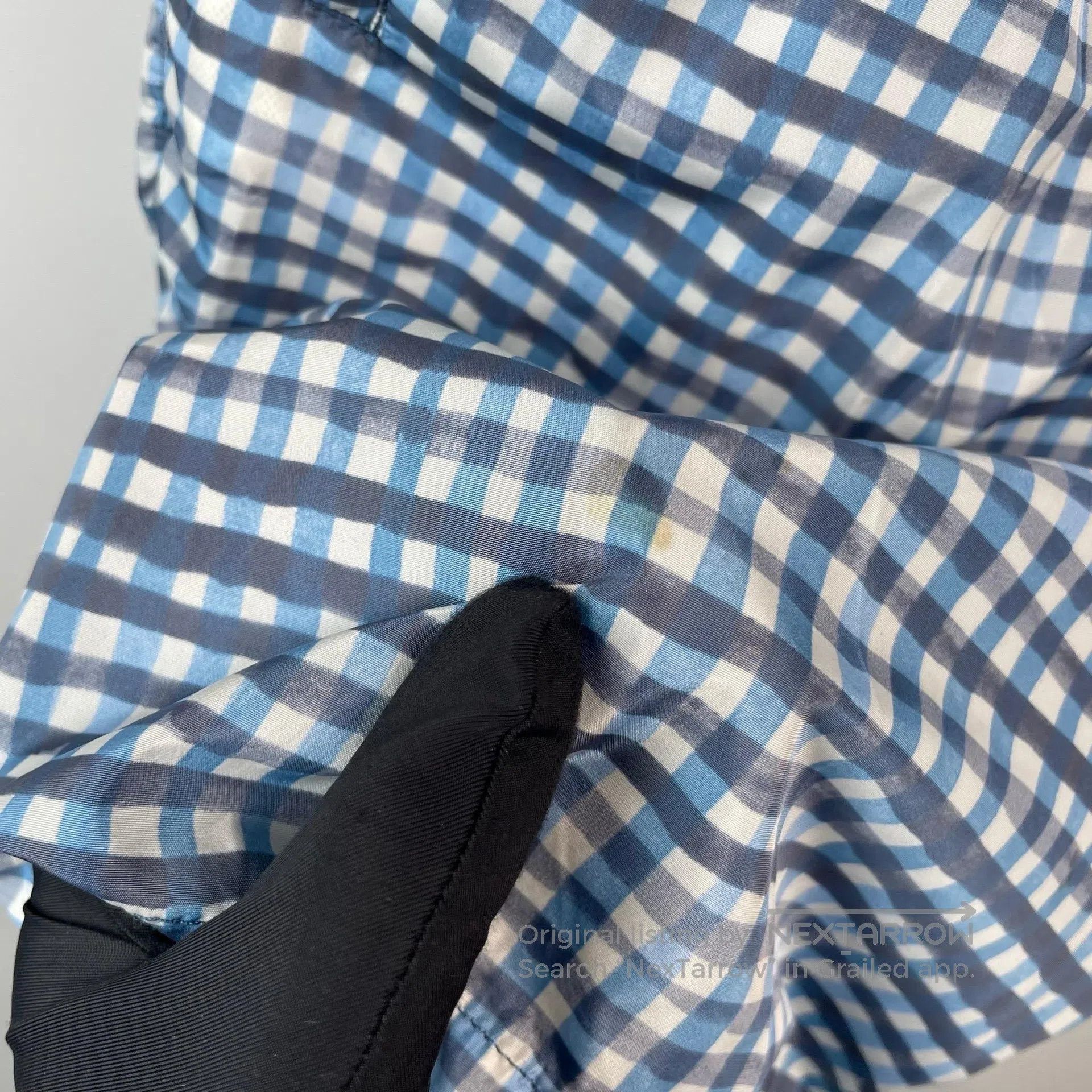 Prada Prada Blue Plaid Shorts| Size US 30 / EU 46 - 4 Thumbnail