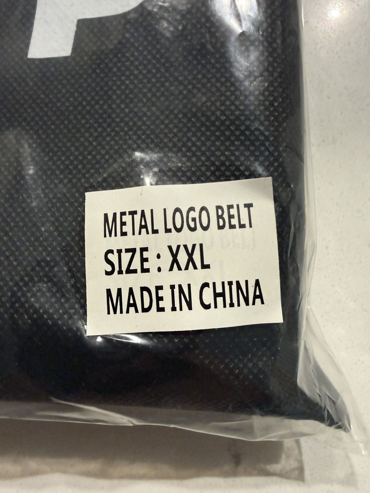 Fuck The Population Fuck The Population Metal Logo Italian Leather Belt - XXL Size 42 - 4 Thumbnail