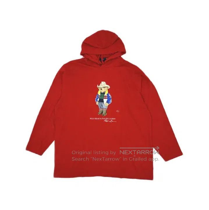Polo Ralph Lauren Polo Ralph Lauren Bear Print Hooded Long. Size US XXL / EU 58 / 5 - 2 Thumbnail