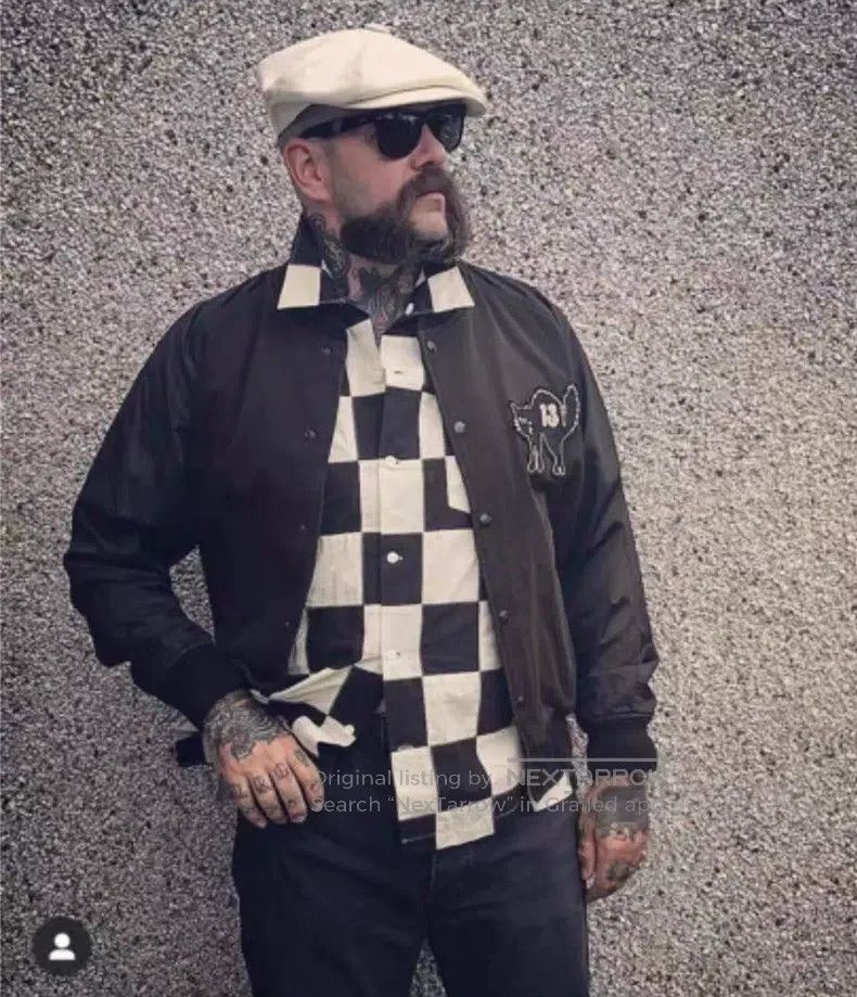RRL Ralph Lauren RRL Ralph Lauren Old style black and white checkered shirt Size US S / EU 44-46 / 1 - 2 Thumbnail