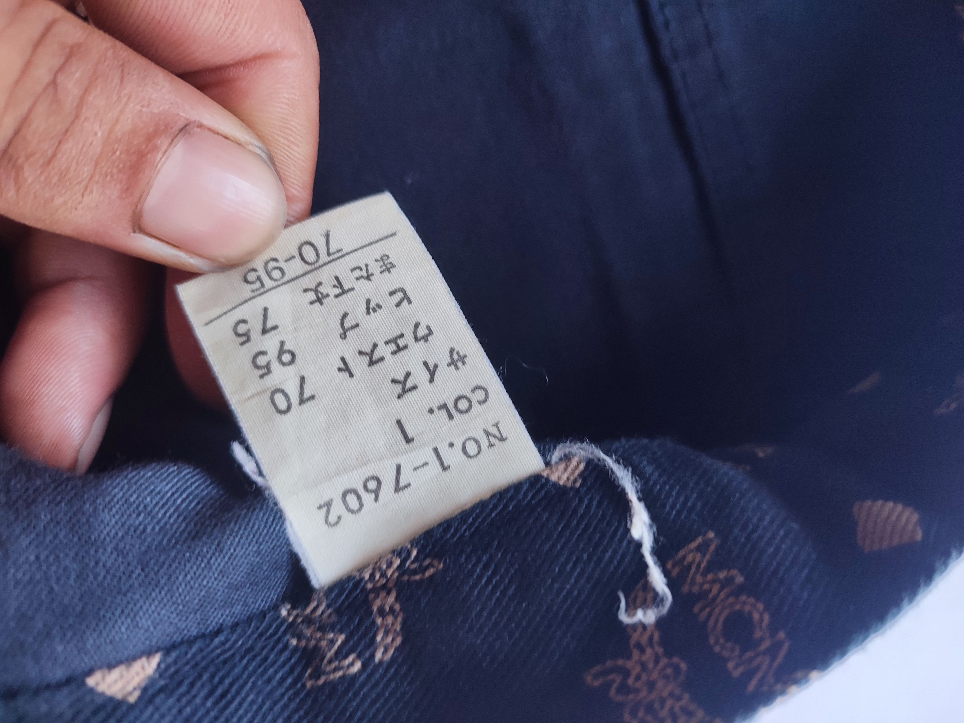 MCM Vintage women's MCM MONOGRAM PANTS JAPAN Size 28" / US 6 / IT 42 - 5 Thumbnail