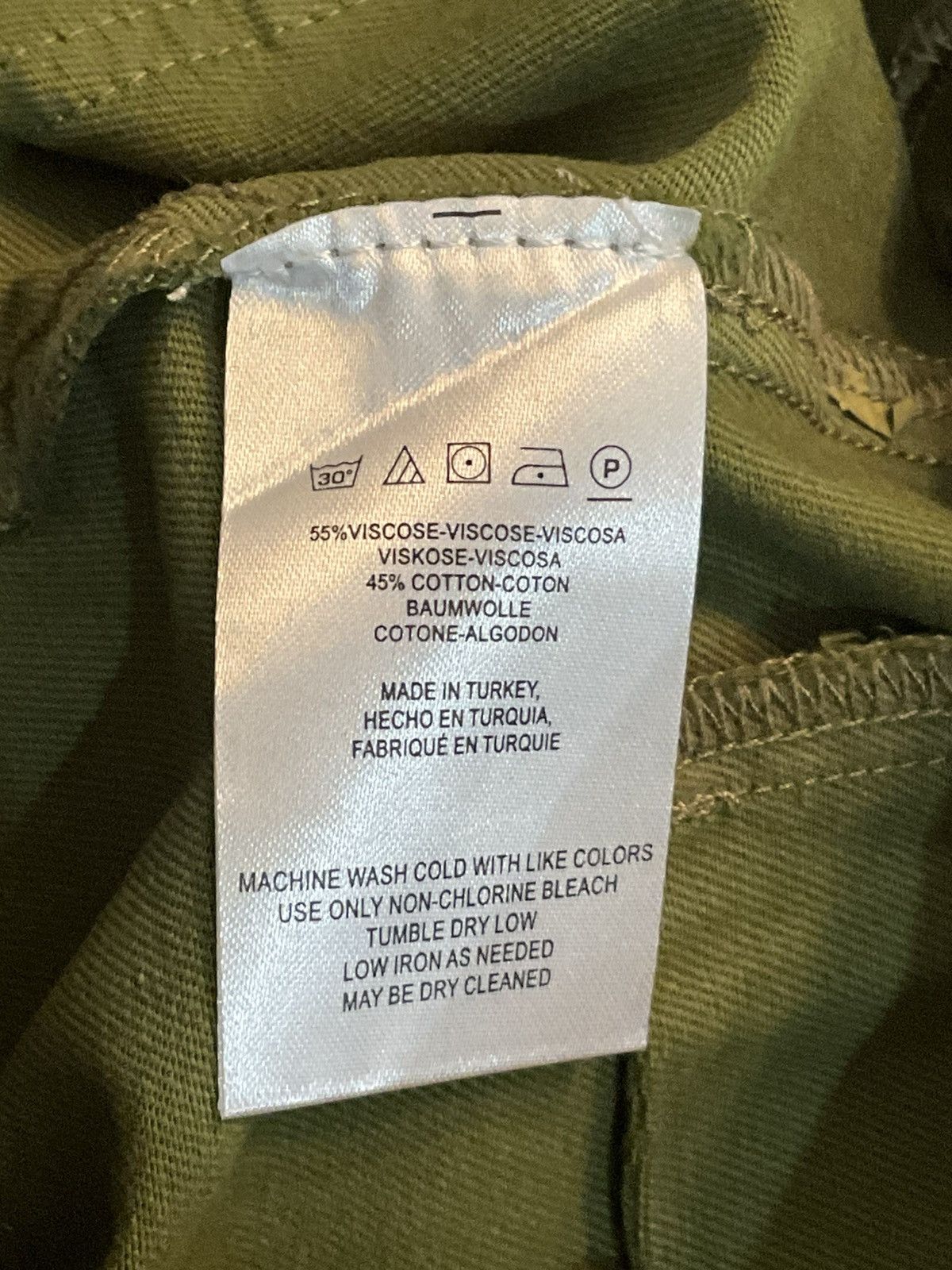 Free People Free People Green Wide-Leg Cropped Pants Size 30" / US 8 / IT 44 - 9 Thumbnail
