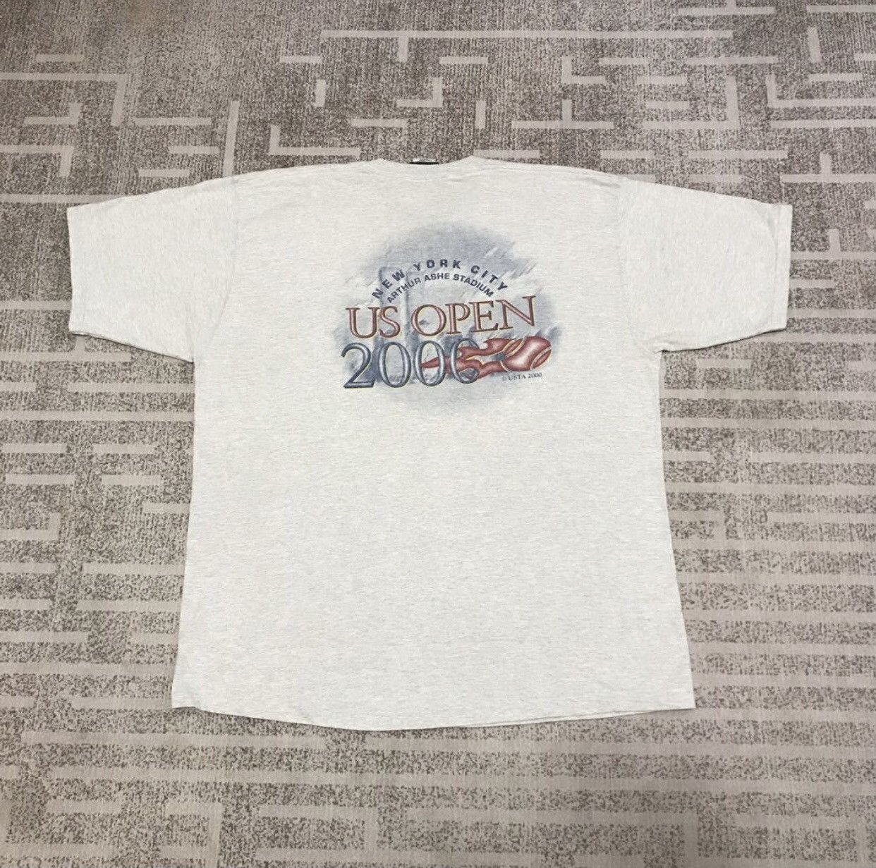Vintage US OPEN NEW YORK CITY 2000s TEE Size US XL / EU 56 / 4 - 1 Thumbnail