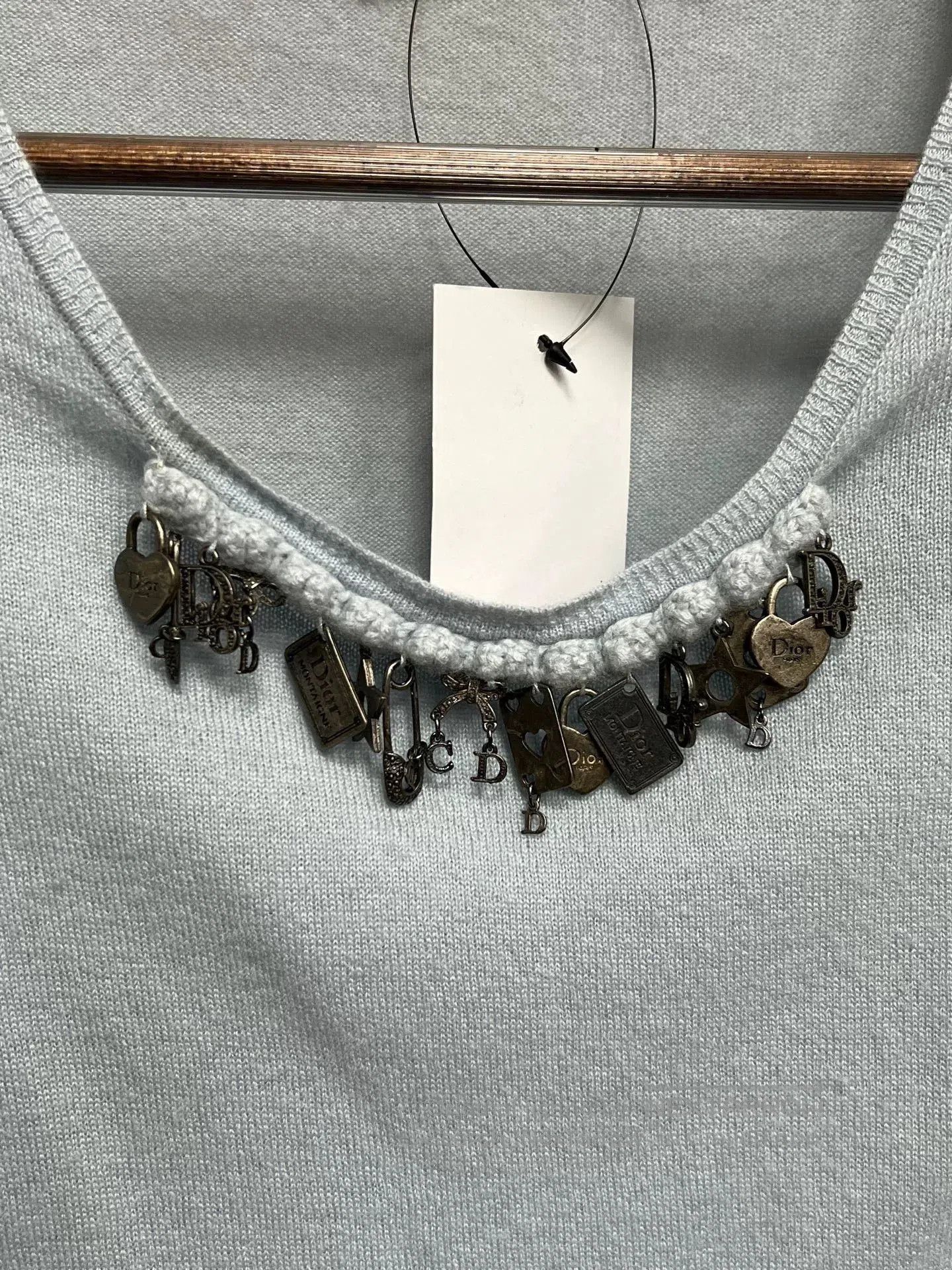 Dior Dior Pendant Knit Short Sleeve. Size S / US 4 / IT 40 - 3 Thumbnail