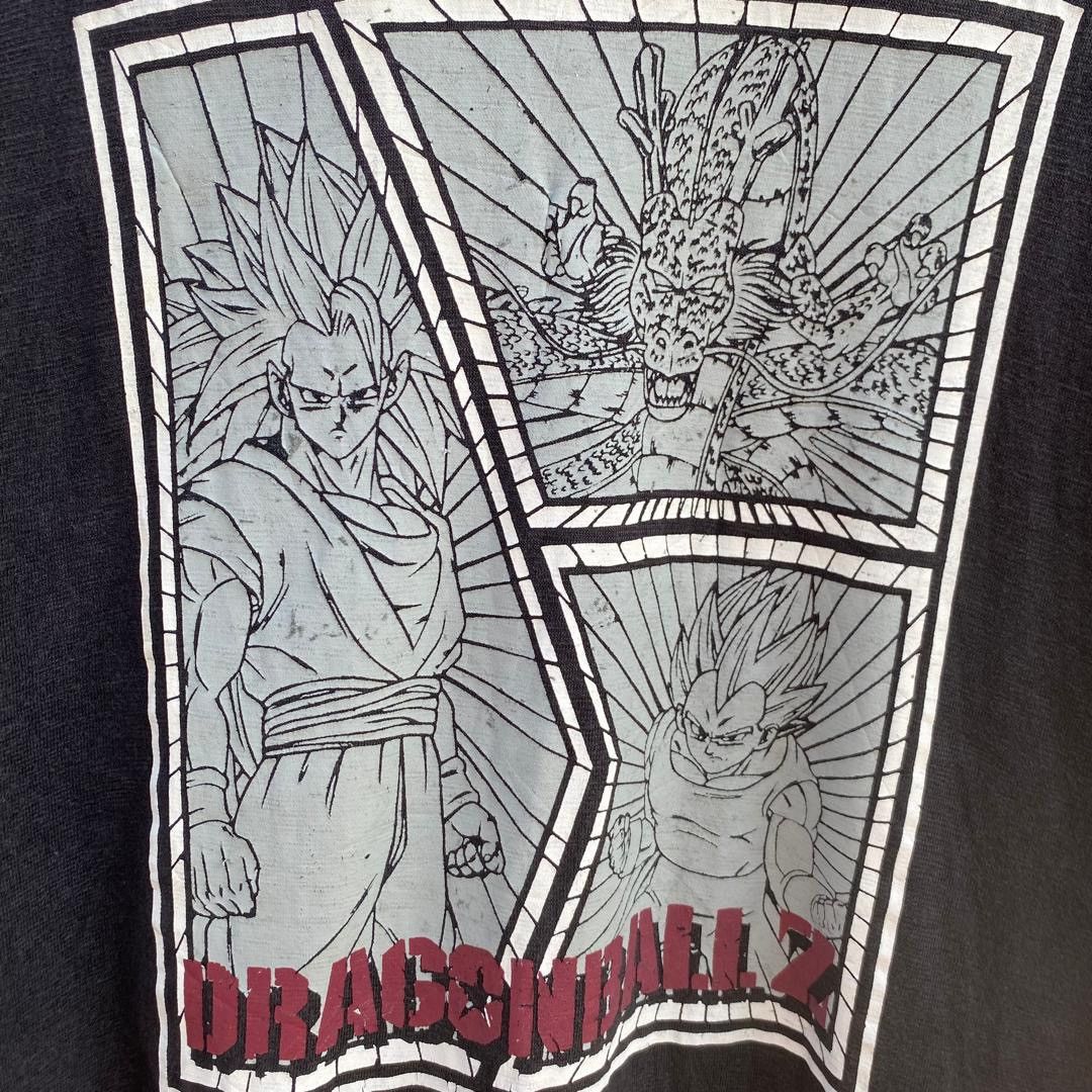 Anime Thrashed Faded Dragon Ball Z Anima Tee Size US L / EU 52-54 / 3 - 3 Thumbnail