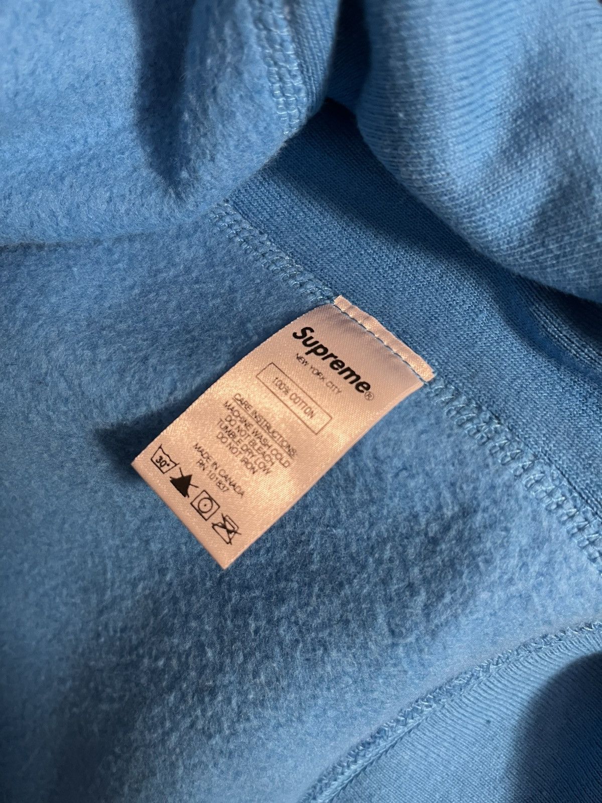 Supreme Supreme bright royal blue box logo crewneck Size US L / EU 52-54 / 3 - 6 Thumbnail