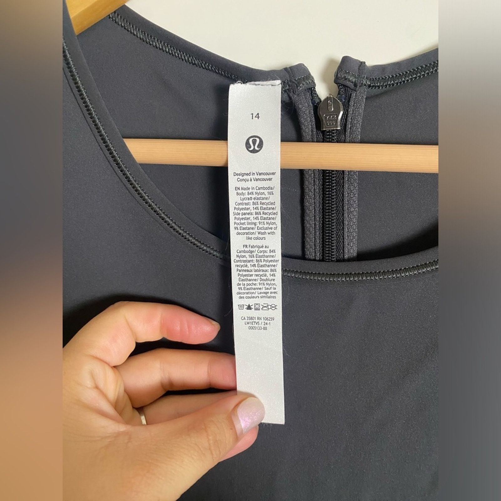 Lululemon LULULEMON NULUX Running Dress 8" Gray 14 Size XL / US 12-14 / IT 48-50 - 6 Thumbnail