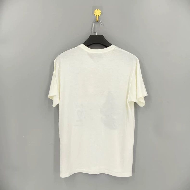 Gucci Gucci Cartoon letter Logo print off-shoulder sleeve T-shir Size S / US 4 / IT 40 - 2 Thumbnail
