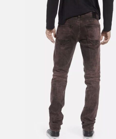 Hudson Hudson Los Angeles Blinder V2 Moto Skinny Biker Jeans ( 31 ) Size US 31 - 2 Thumbnail
