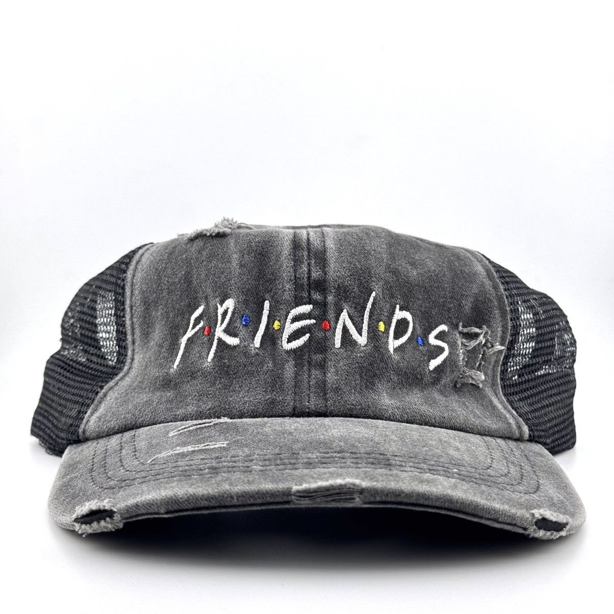 Monies Vintage Friends Distressed Trucker Hat Size ONE SIZE - 2 Thumbnail