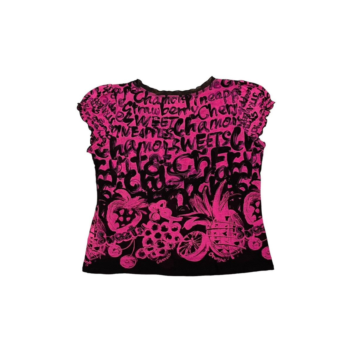 Japanese Brand Chamois fruity tee jeanpaulgaultier styled Size S / US 4 / IT 40 - 2 Thumbnail