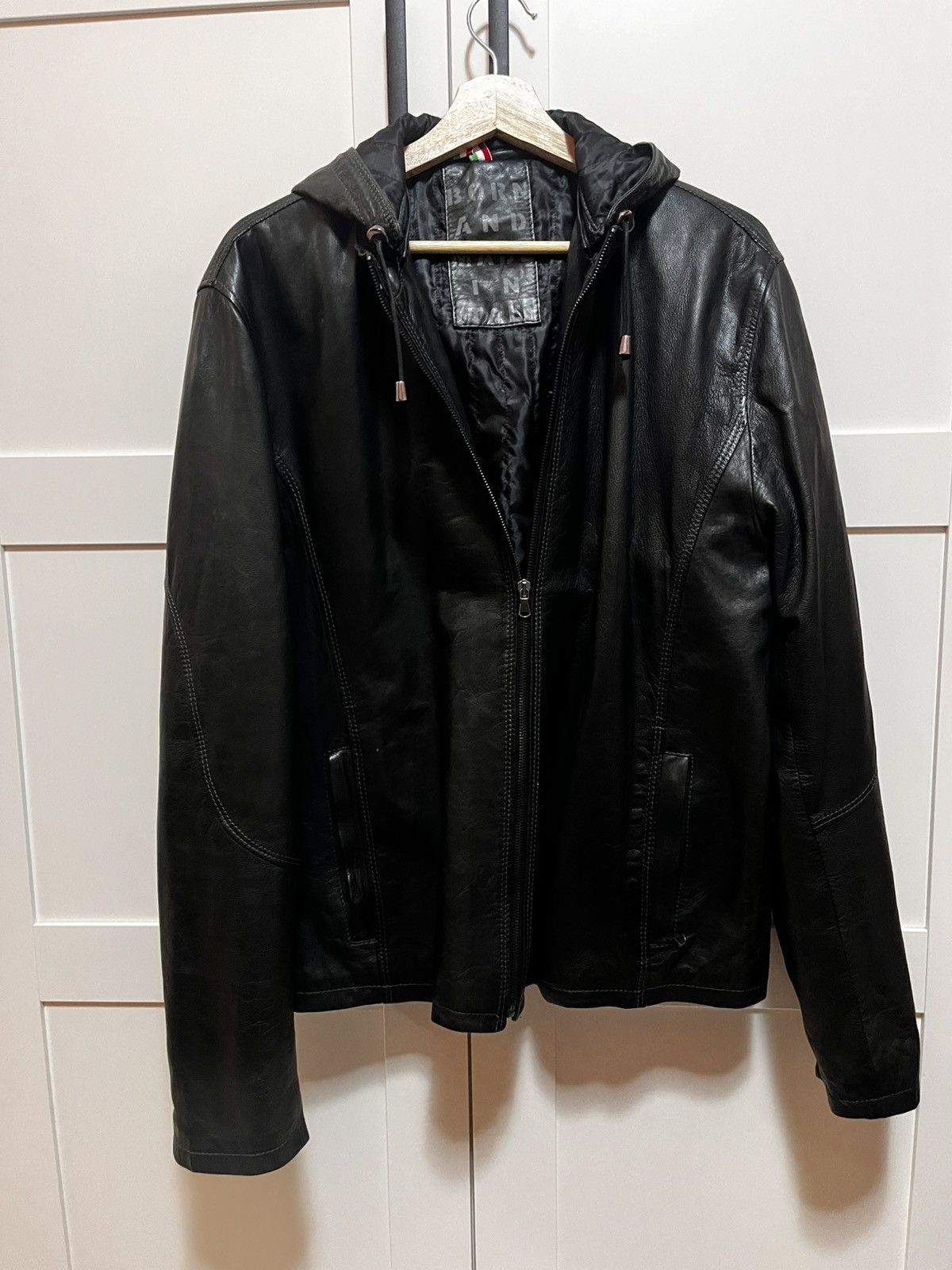 Vera Pelle Vera Pelle Vintage Leather Jacket Size US L / EU 52-54 / 3 - 3 Thumbnail