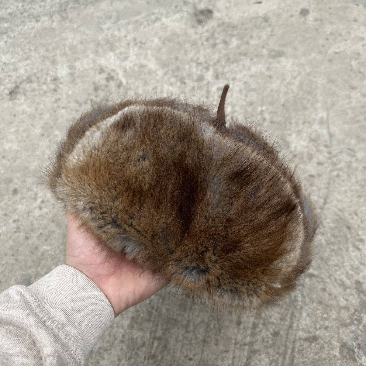 POST ARCHIVE FACTION (PAF) Vintage Japanese Style USSR Hat Shapka Ushanka Fur Cap Size ONE SIZE - 5 Thumbnail