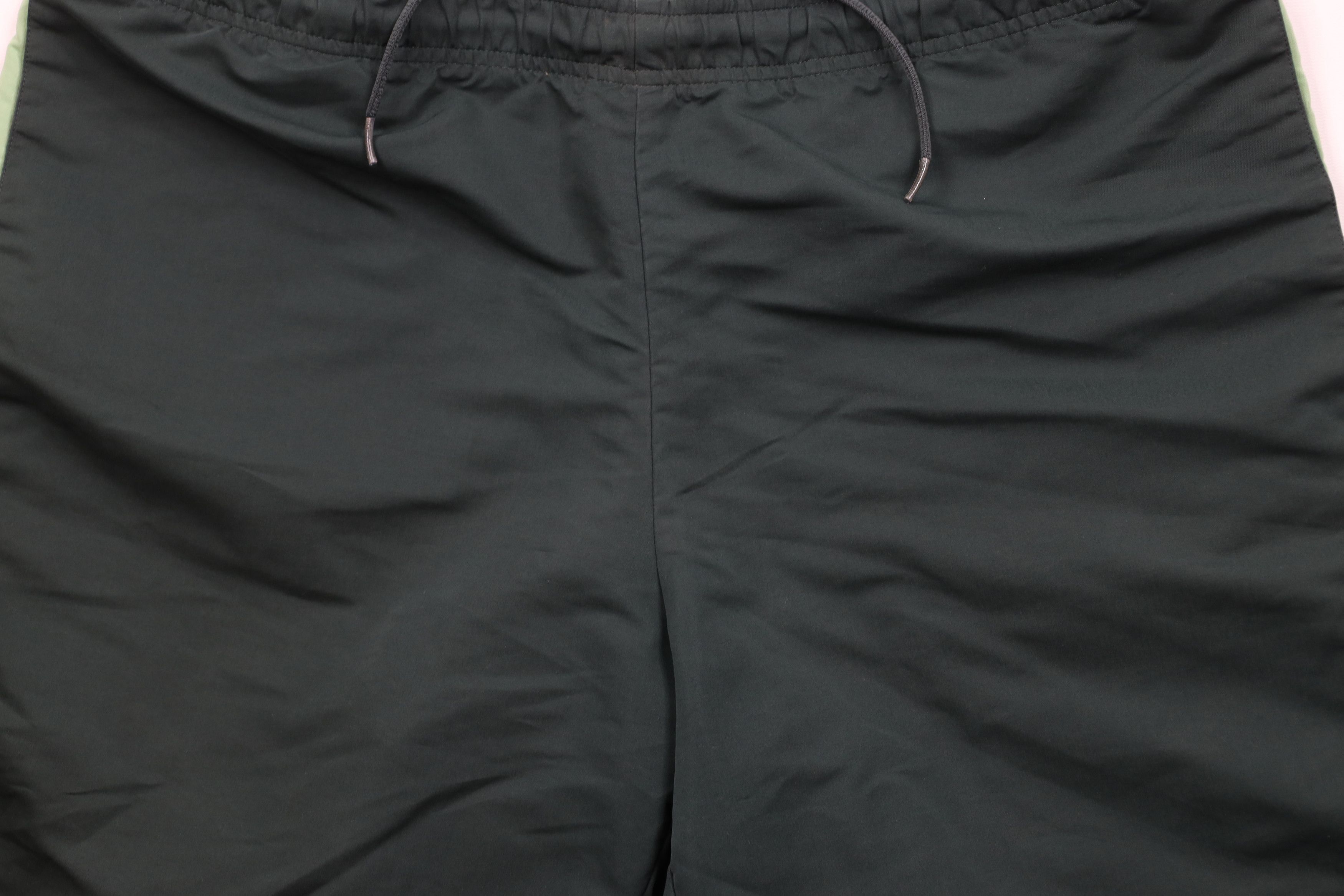 Nike × Vintage Vintage 90s Y2K Nike Travis Scott Mini Swoosh Shorts Green Size US 36 / EU 52 - 3 Thumbnail