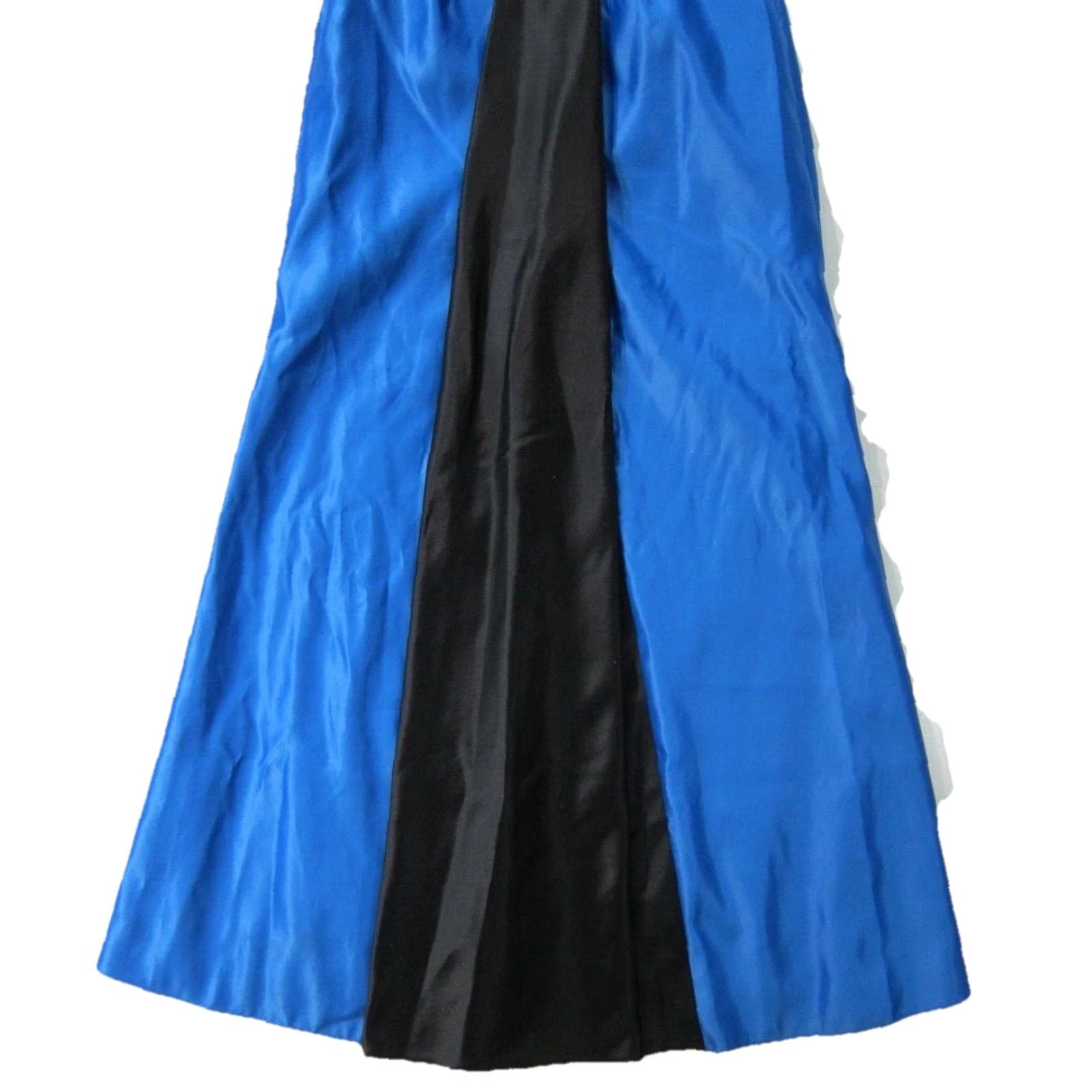 Vintage VINTAGE Jessica McClintock Gunne Sax Blue Black Bow Sleeveless Long Dress 5/S Size S / US 4 / IT 40 - 7 Thumbnail