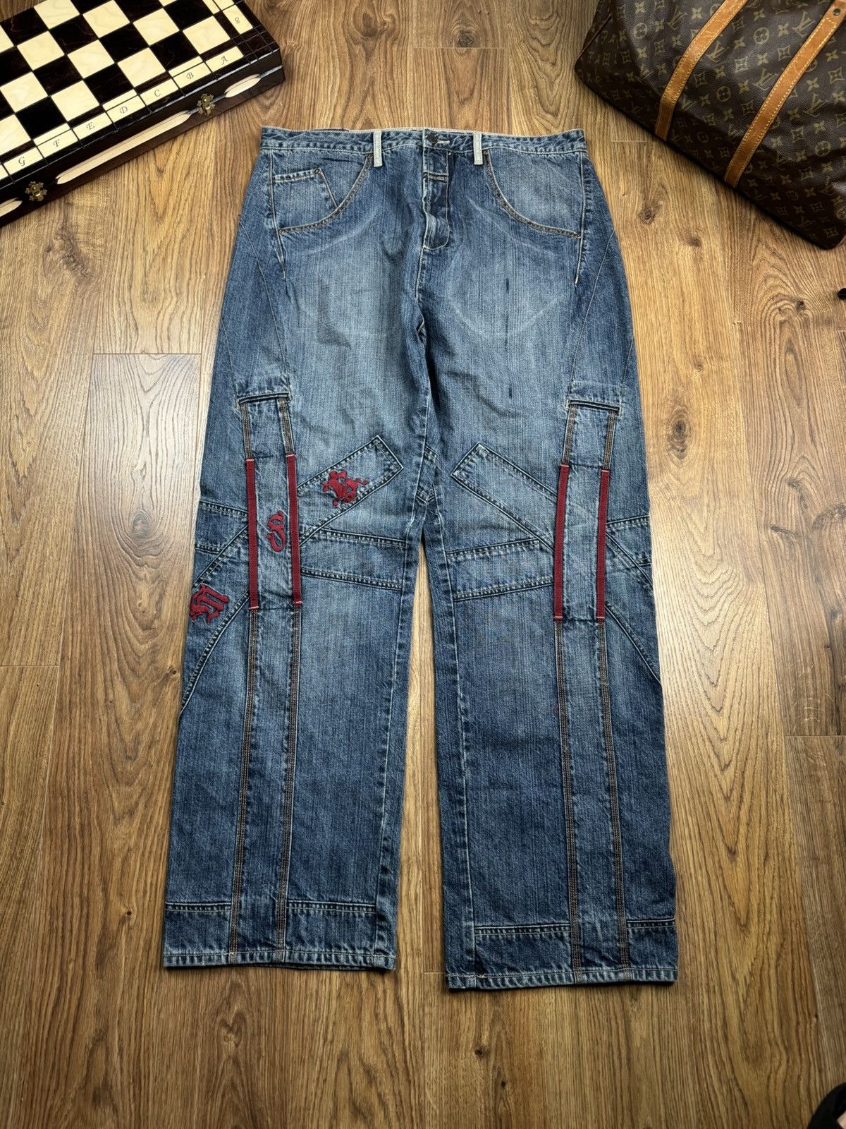 Marithe + Francois Girbaud Vintage jeans pants Marithé + François Girbaud original item Size 38" / US 16 / IT 52 - 2 Thumbnail