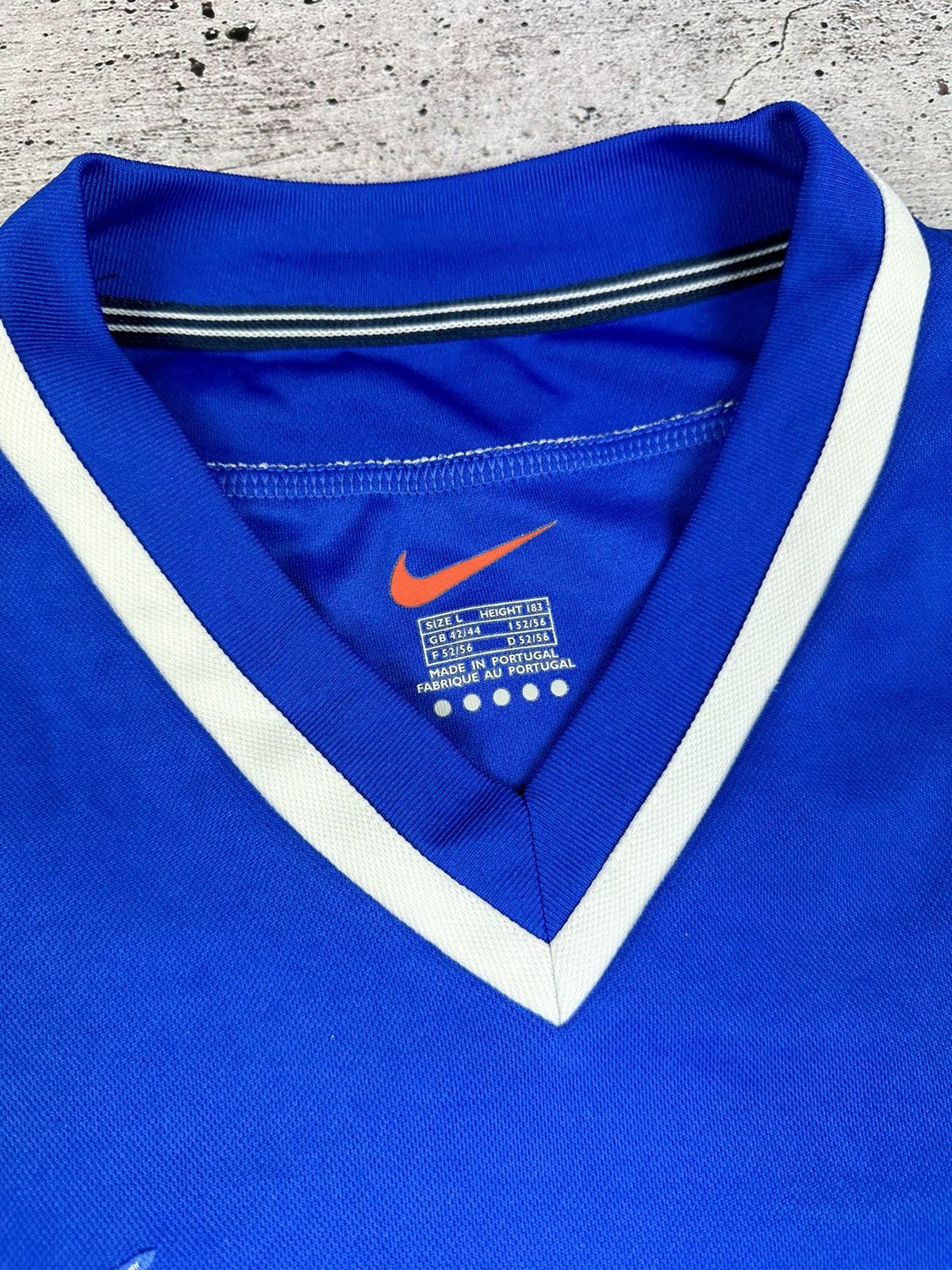 Nike 1999/00 Nike Rangers FC Vintage Soccer Jersey Size US L / EU 52-54 / 3 - 9 Thumbnail