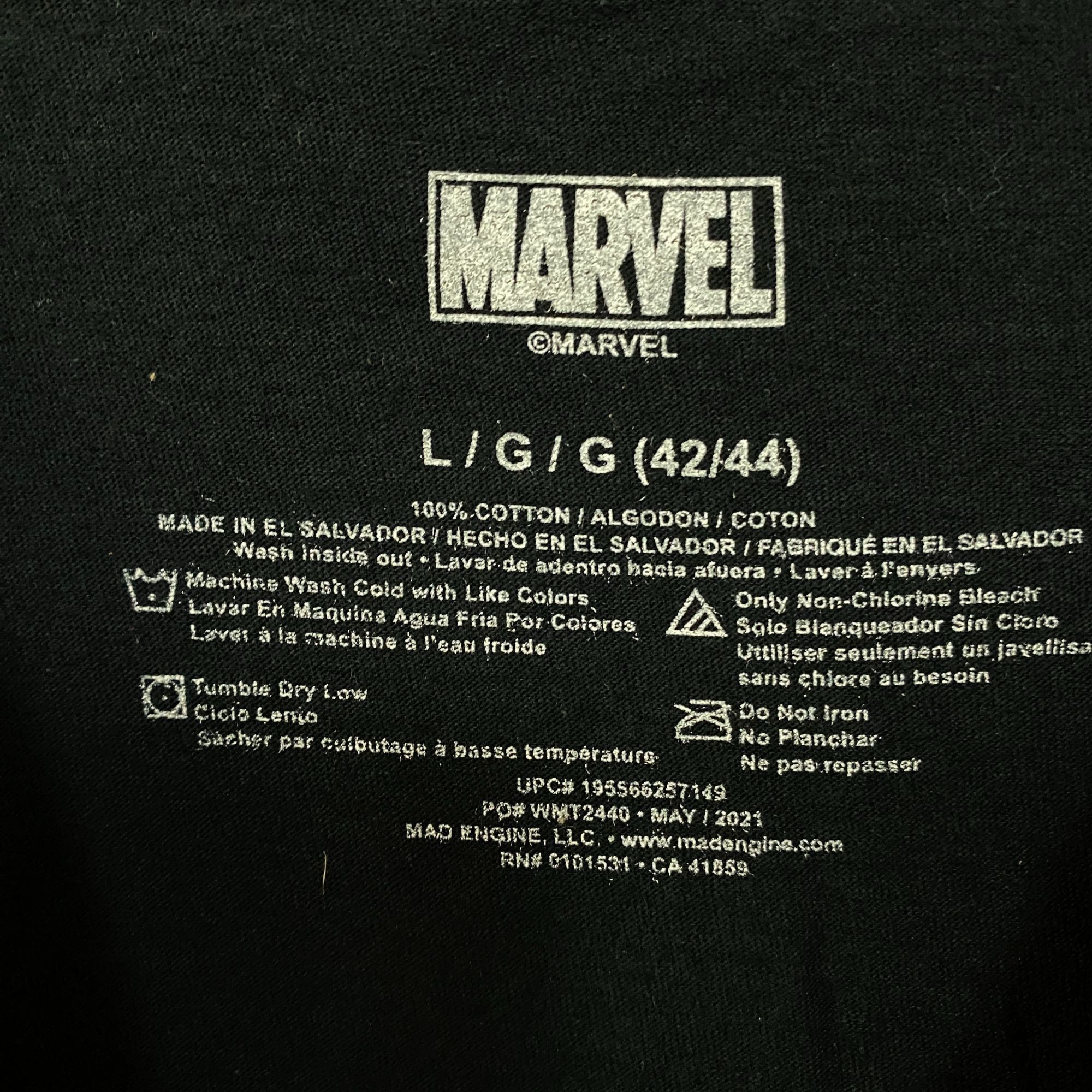 Marvel Comics Venom Spiderman Villain Purple Haze Marvel Comics Tee Large Size US L / EU 52-54 / 3 - 4 Thumbnail