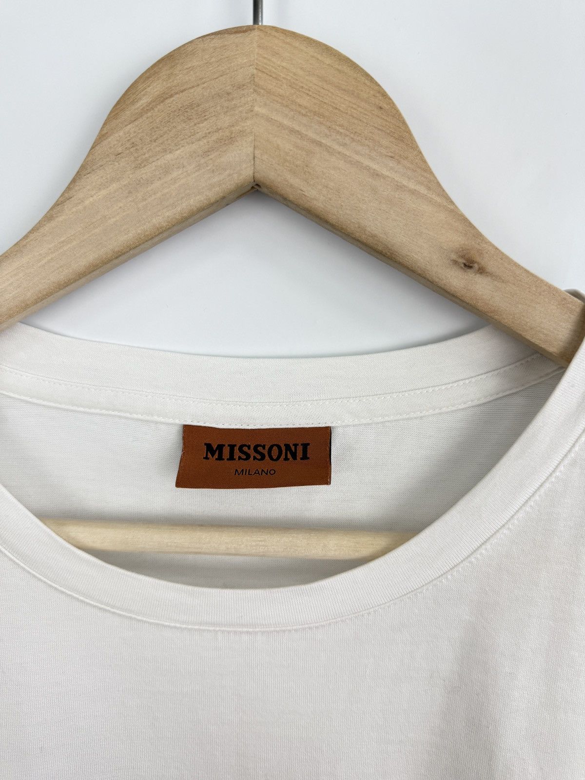 Missoni 🇮🇹 Missoni Luxury Art T-Shirt 2021 Rare Retro Hype Y2K Size US L / EU 52-54 / 3 - 5 Thumbnail