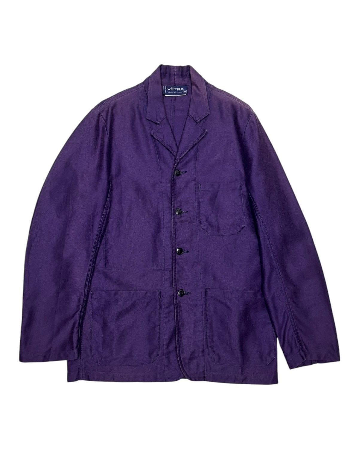 Le Laboureur × Vetra × Vintage Vetra Cotton Chore Workwear Jacket Size US S / EU 44-46 / 1 - 1 Thumbnail