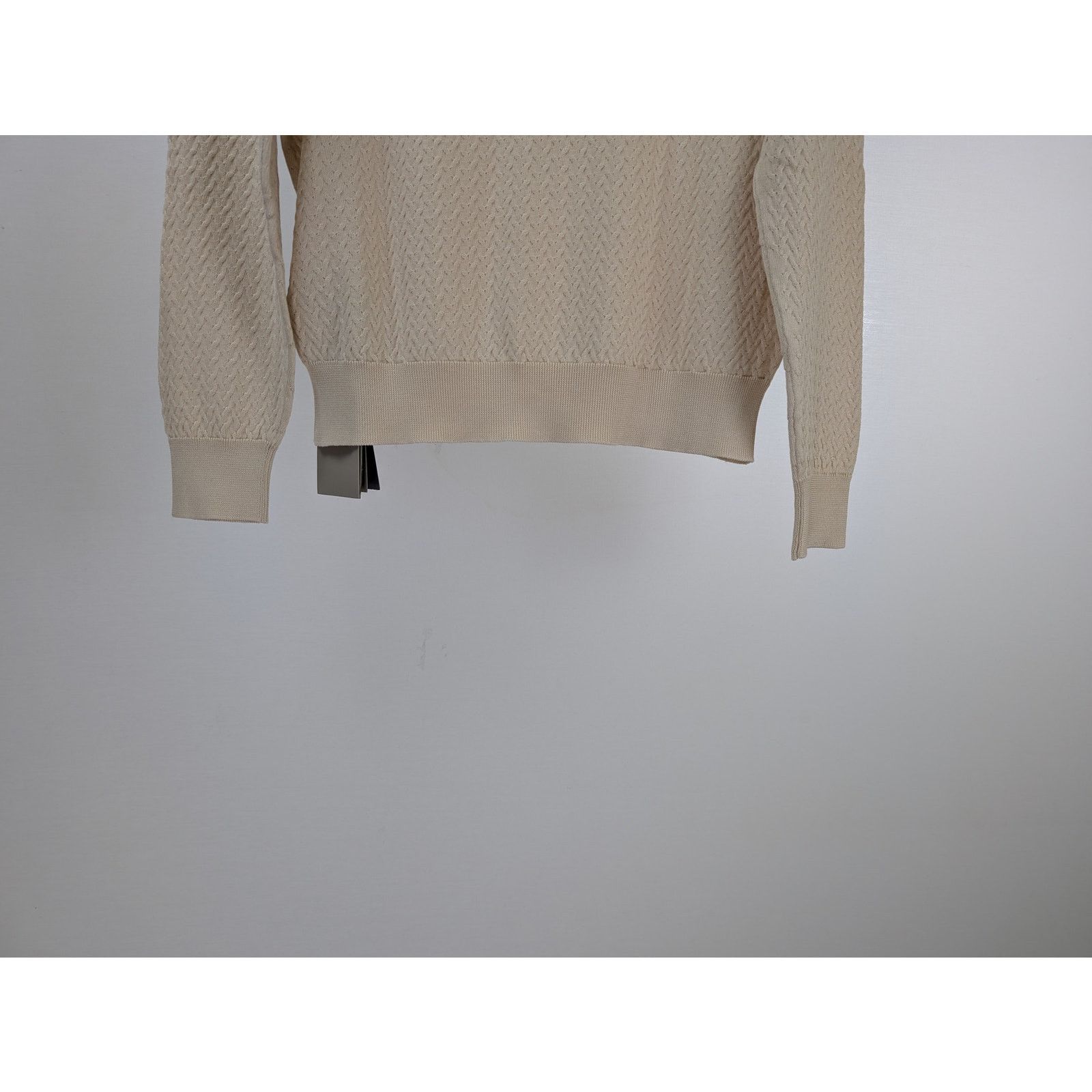 Tom Ford o1rshd1 V-Neck Sweatshirt in Beige Size US M / EU 48-50 / 2 - 8 Thumbnail